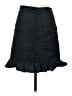 Zara 100% Polyester Solid Black Formal Skirt Size S - photo 2