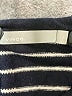 Vince. 100% Cashmere Stripes Black Cashmere Pullover Sweater Size S - photo 7