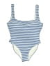 J.Crew Stripes Blue One Piece Swimsuit Size 12 - photo 1