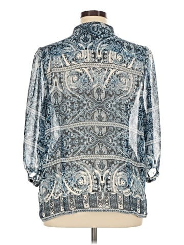 Cj Banks 3/4 Sleeve Blouse (view 2)