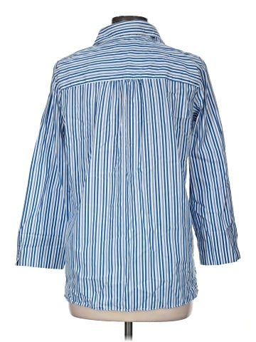 Sara Campbell 3/4 Sleeve Button-Down Shirt (view 2)
