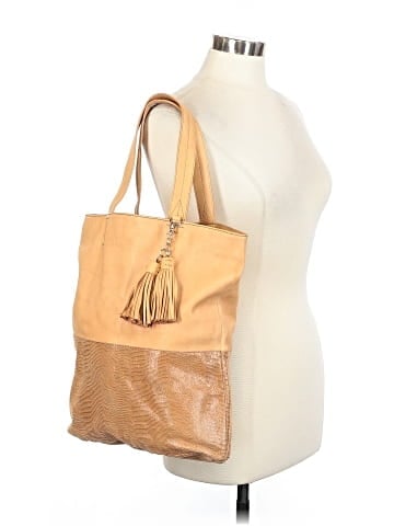 Ann Taylor Leather Tote (view 2)