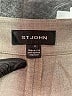 St. John Houndstooth Gray Wool Pants Size 16 - photo 4