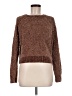 Altar'd State 100% Polyester Tweed Brown Pullover Sweater Size 6 - photo 1