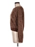Altar'd State 100% Polyester Tweed Brown Pullover Sweater Size 6 - photo 5