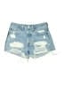 Levi's 100% Cotton Blue Denim Shorts Size 26 waist - photo 1