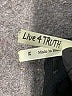 Live 4 Truth 100% Polyester Stars Black Sleeveless Blouse Size M - photo 7