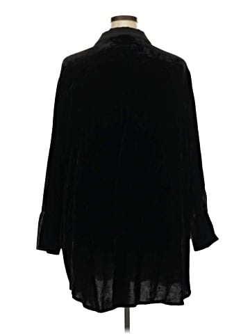 Lafayette 148 New York Long Sleeve Blouse (view 2)