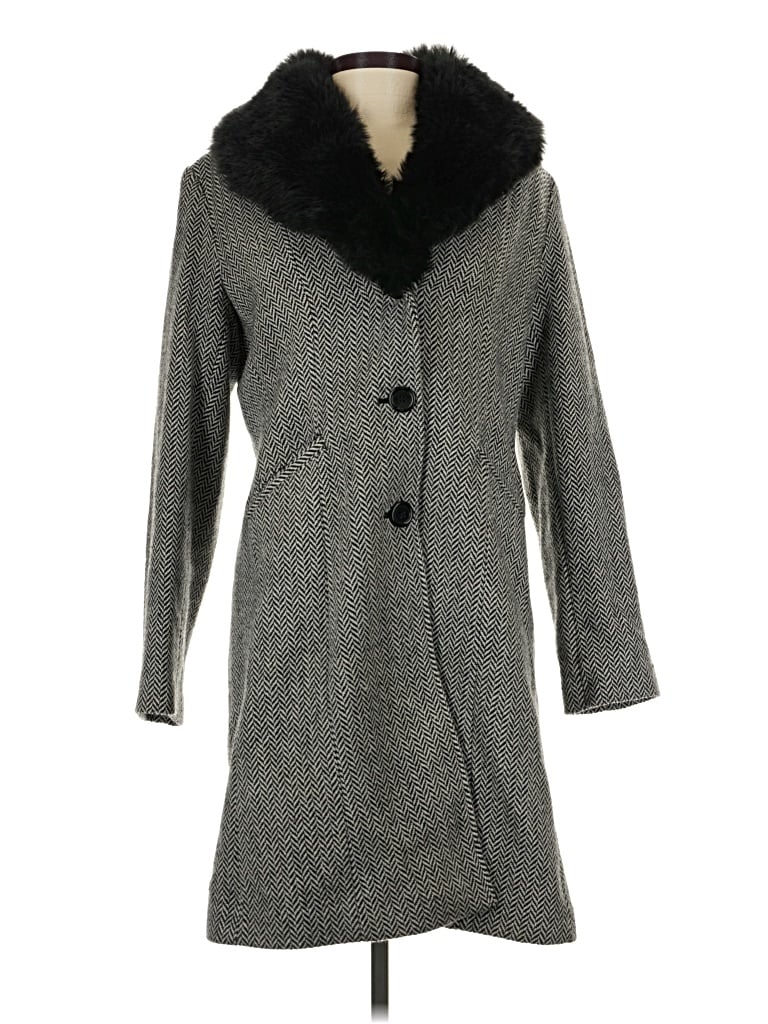 Pre-owned George Coat In Gray