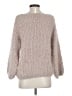 Pol Tweed Tan Pullover Sweater Size S - photo 2