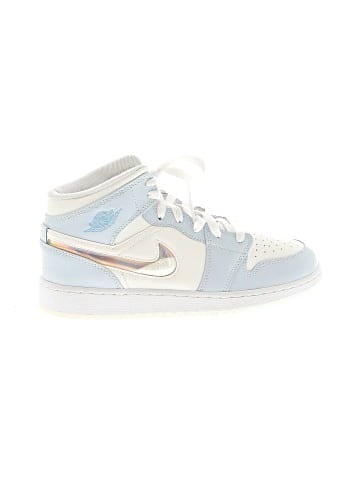 Air Jordan  1 Mid SE Glitter Swoosh Sneakers (view 1)