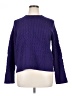 Ann Taylor Solid Purple Pullover Sweater Size XL - photo 1