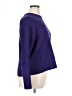 Ann Taylor Solid Purple Pullover Sweater Size XL - photo 4