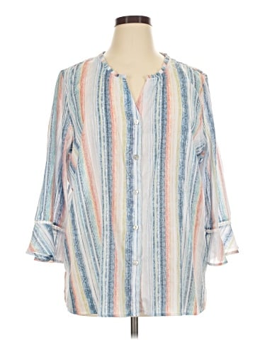 Alfred Dunner 3/4 Sleeve Blouse (view 1)