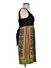 En Focus Studio Paisley Brown Casual Dress Size 4 - photo 4
