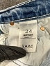 Mother Stripes Blue Jeans Size 24 waist - photo 4