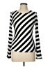 MOTF Stripes Silver Pullover Sweater Size L - photo 1
