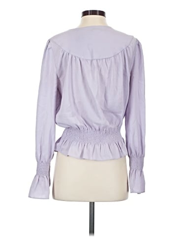 Ann Taylor Long Sleeve Blouse (view 2)