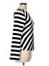MOTF Stripes Silver Pullover Sweater Size L - photo 4