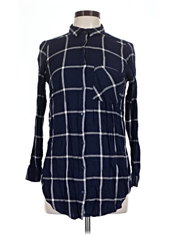 Divided by H&M Long Sleeve Button-Down Shirt (view 1)