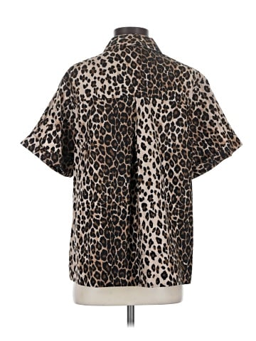 Topshop Short Sleeve Blouse (view 2)
