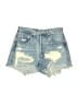 Levi's 100% Cotton Blue Denim Shorts Size 26 waist - photo 1