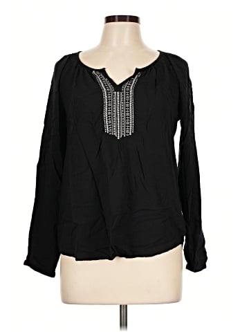 Faded Glory Long Sleeve Blouse (view 1)