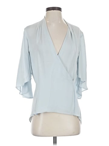 Dana Buchman 3/4 Sleeve Silk Top (view 1)