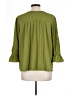 Notations Green 3/4 Sleeve Blouse Size L - photo 2