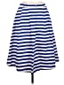 ModCloth Stripes Blue Casual Skirt Size M - photo 2