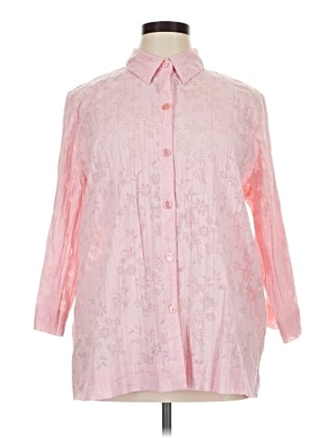 Sag Harbor 3/4 Sleeve Blouse (view 1)