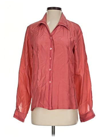 Willow Ridge Long Sleeve Silk Top (view 1)