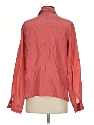 Willow Ridge Long Sleeve Silk Top (view 2)