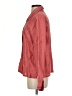 Willow Ridge 100% Silk Color Block Red Long Sleeve Silk Top Size S - photo 5
