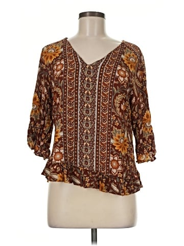 Cynthia Rowley 3/4 Sleeve T-Shirt (view 1)