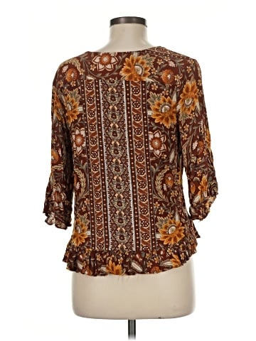 Cynthia Rowley 3/4 Sleeve T-Shirt (view 2)