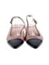 Naturalizer 100% Leather Color Block Tan Heels Size 12 (X-wide) - photo 2