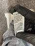Tea 100% Cotton Houndstooth Blue Jeans Size 8 - photo 5