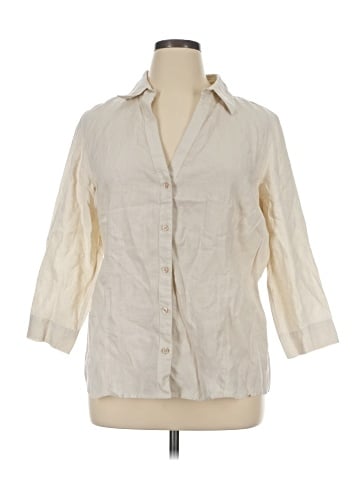 Talbots Outlet 3/4 Sleeve Button-Down Shirt (view 1)