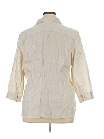 Talbots Outlet 3/4 Sleeve Button-Down Shirt (view 2)