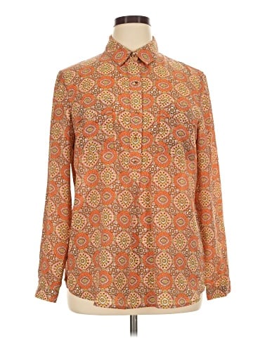 Jones New York Signature Long Sleeve Blouse (view 1)