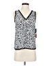 Halogen 100% Polyester Silver Sleeveless Top Size XS - photo 1