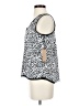 Halogen 100% Polyester Silver Sleeveless Top Size XS - photo 5