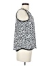Halogen 100% Polyester Silver Sleeveless Top Size XS - photo 4