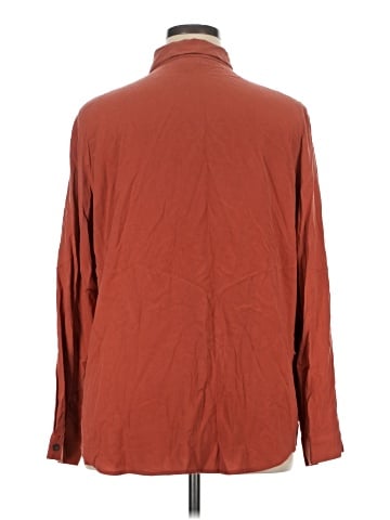 J.Jill Long Sleeve Silk Top (view 2)