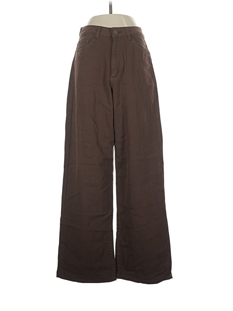 Pre-owned Garage Jeans In Brown