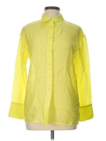 Massimo Dutti Long Sleeve Button-Down Shirt (view 1)