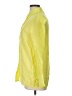 Massimo Dutti Color Block Yellow Long Sleeve Button-Down Shirt Size 10 - photo 5