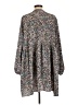Monki Print Gray Casual Dress Size L - photo 2