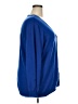 Basic Editions 100% Polyester Blue Cardigan Size 3X - photo 4